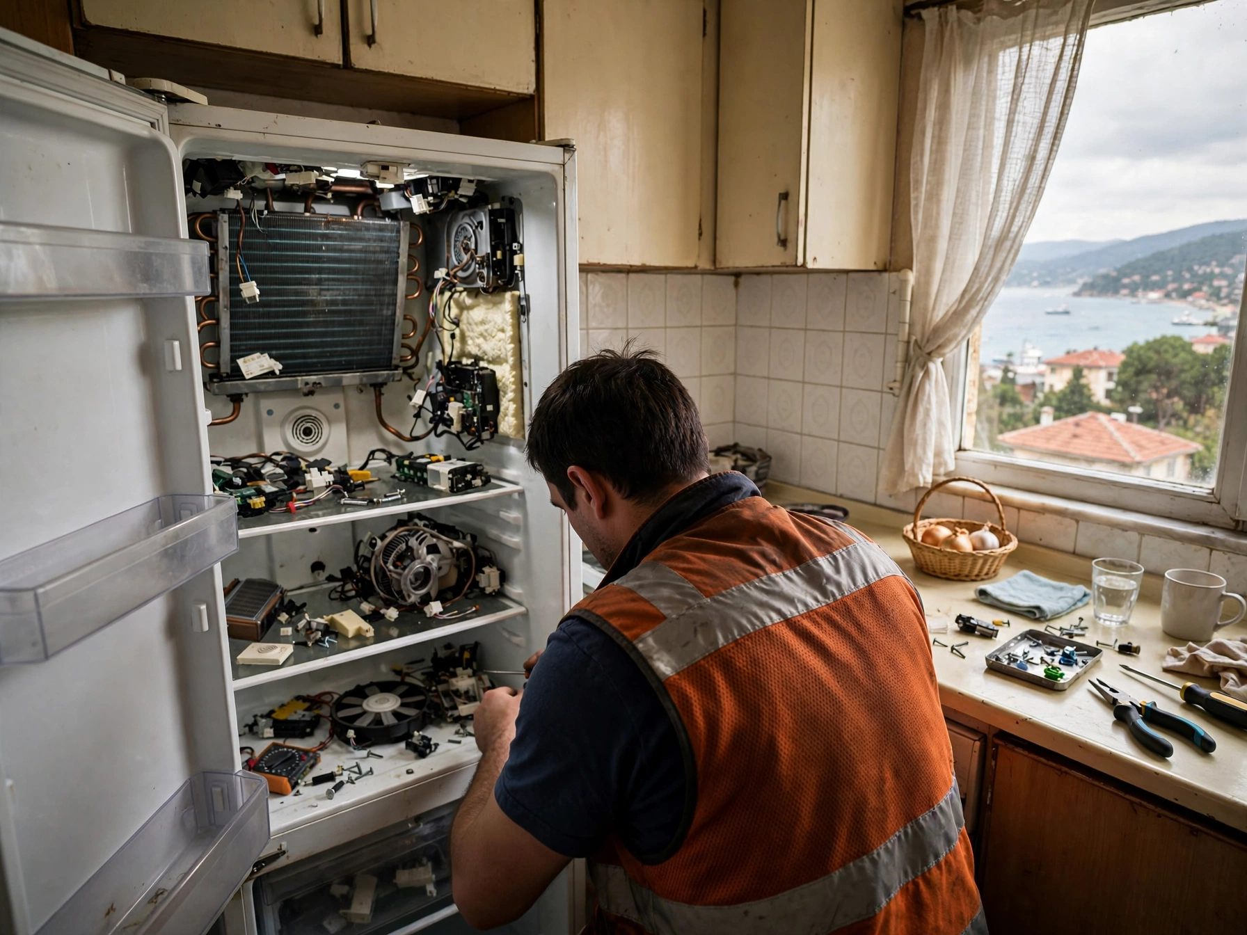 Ünye buzdolabı servisi çalışma görseli 2